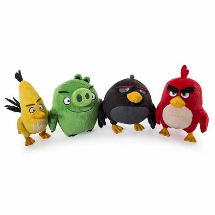 Игрушка из серии «Angry Birds» - плюшевая птичка, 20 см. 